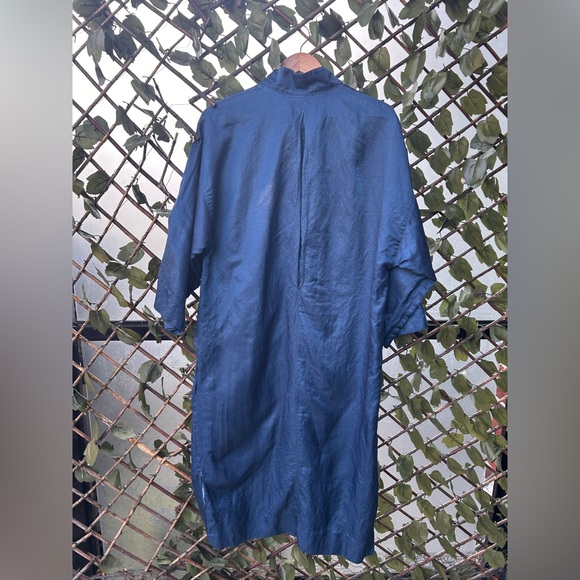 Horses Atelier boxy blue shirt dress - Picture 5 of 8